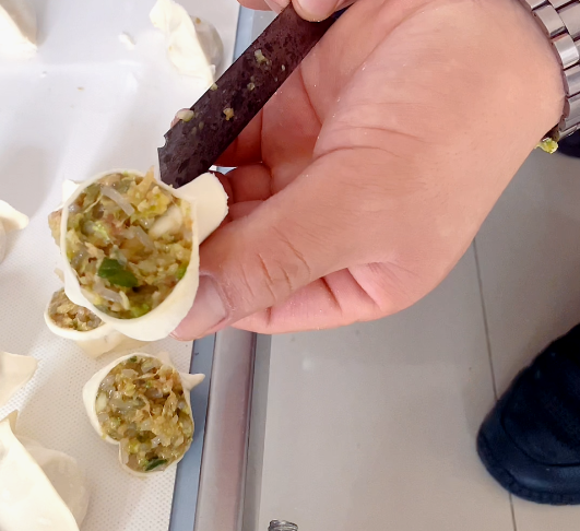 餃子機(jī)包制成型效果 餃子機(jī)包制成型效果