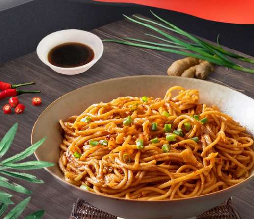 武漢熱干面怎么使用面條機做果蔬面？